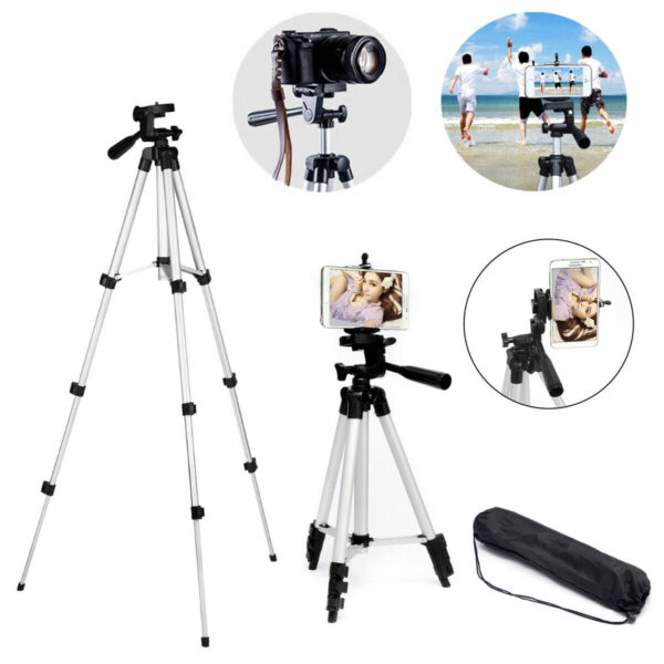 Professional Camera Tripod Stand Holder Mount For Cell Phone, Portable Tripod, Mobile Phone Live Stream Holder, Camera Tripod – Image 8