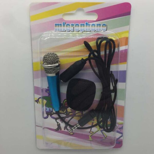 Mini Karaoke Condenser Wired 3.5mm Microphone Mic Mobile Phone For Android – Image 3