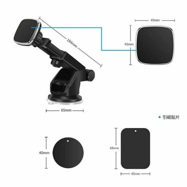 Car Bracket With Adjustable Strength Suction Cup – Image 3