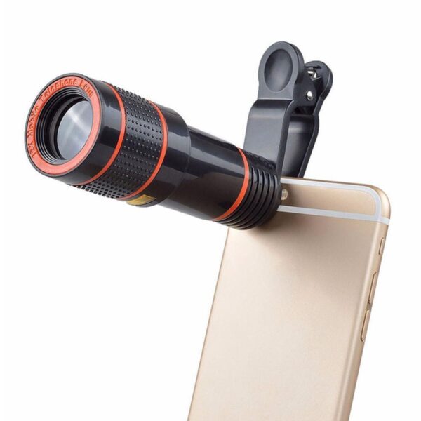 HD 8X Clip On Optical Zoom Telescope Camera Lens For Universal Mobile Cell Phone – Image 6