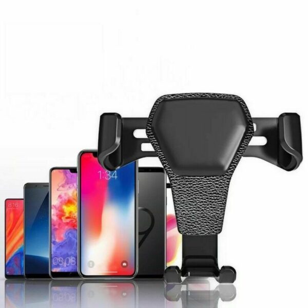 Universal Car Mount Holder Stand Air Vent Cradle For Mobile Cell Phone Gravity Car Mount Air Vent Phone Holder For I Phone X XR XS Max S Amsung S10 Note9 – Image 5