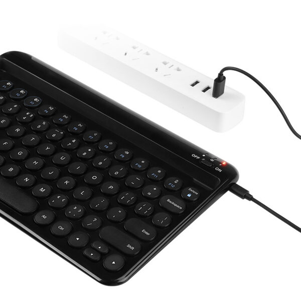 Bluetooth Keyboard Android Can Connect To Mobile Phone Tablet Notebook Mute Cute – Image 2